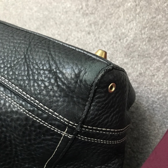 Coach Black Leather Purse - Picture 7 of 8